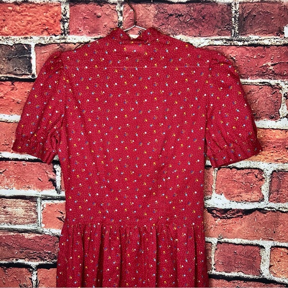 Vintage 1970s prairie dress - Picture 9 of 11